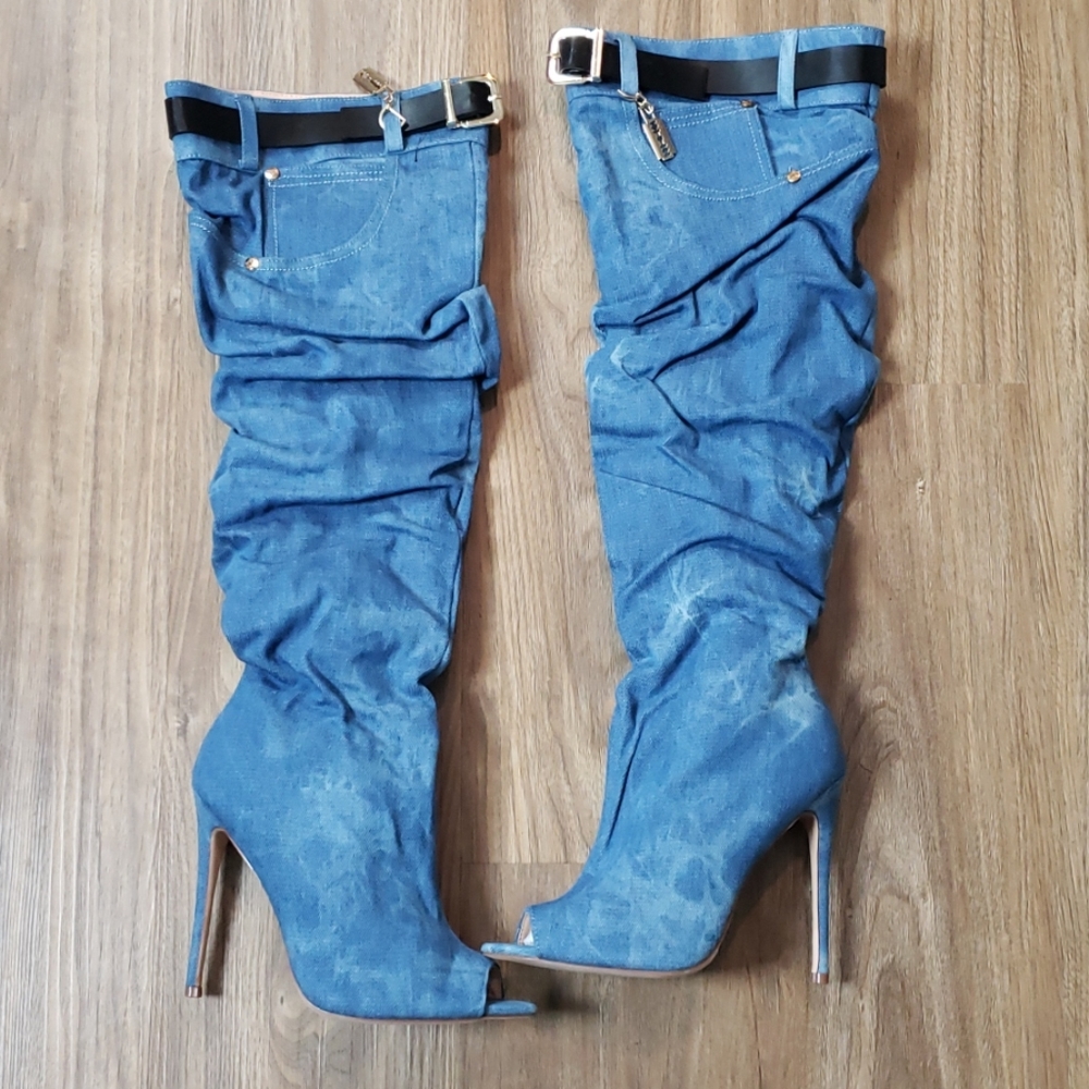 BELLA! (Denim Boot) - Picture 2 of 4
